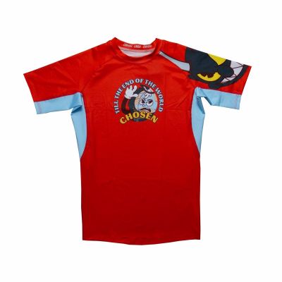 Chosen Till The End Rashguard Red