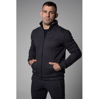 Elite Fightwear Logo Hoodie Grey