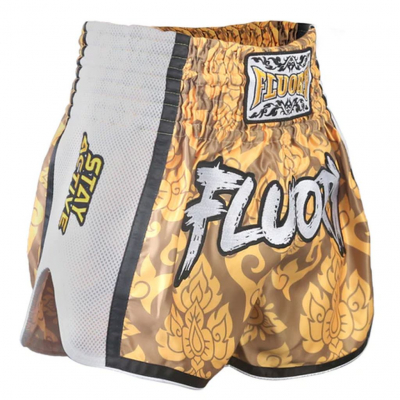 Fluory Muay Thai Short MTSF64 Naranja