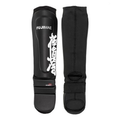 FUJIMAE Kyokushin Shinguards Kenshin Black