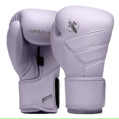 Hayabusa T3 Kanpeki Boxing Gloves Lila-Silver