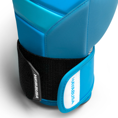 Hayabusa T3 Neon Boxing Gloves Ljusblå