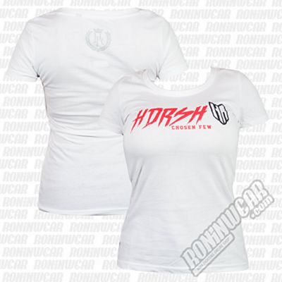 Headrush Garden Script Tee White