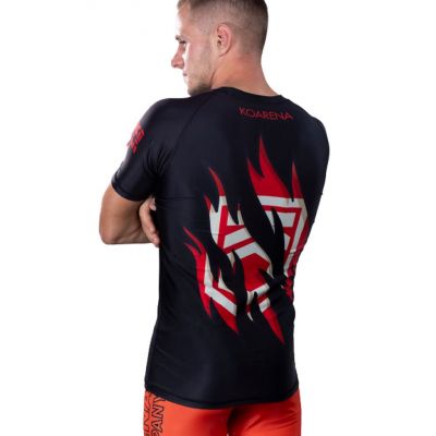 KOARENA Ripper Cat Rashguard SS Black