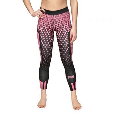 Leone 1947 Legging Tech Black-Pink