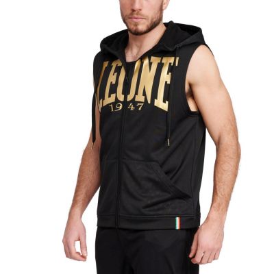 Leone 1947 Sudadera Sin Mangas DNA ABX710 Black