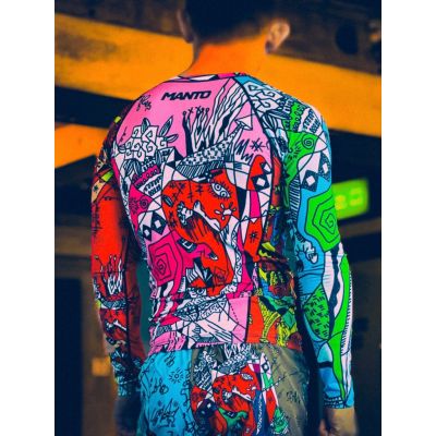Manto Long Sleeve Rashguard WICKY Multicolor