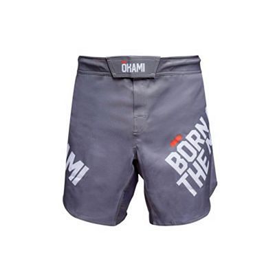 Okami Fight Shorts Motion Gris