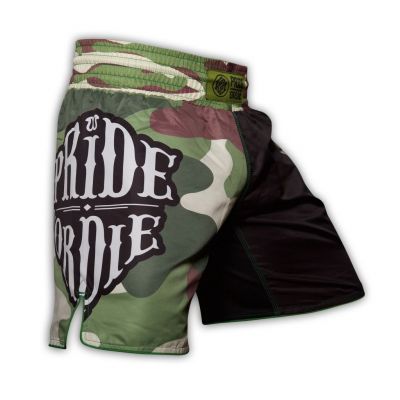 Pride Or Die Reckless Jungle Fight Short Black-Camo