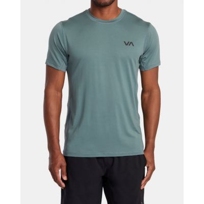 RVCA VA Sport Vent Top T-Shirt Green