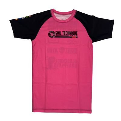 Soiltechnique Rashguard Logo Rosa