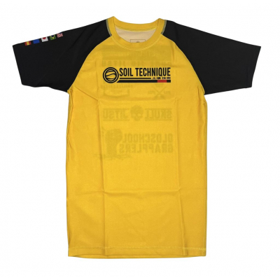 Soiltechnique Rashguard Logo Amarillo