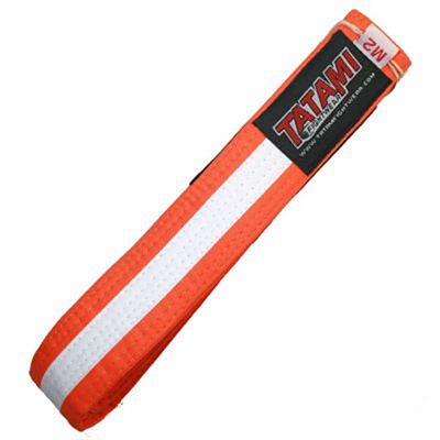 Tatami IBJJF Kids Rank Belt Orange-White