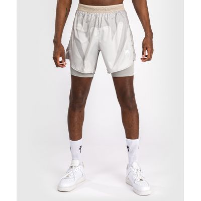 Venum Attack Fight Shorts Blanco