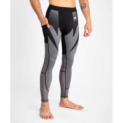Venum Attack Spats Negro-Gris