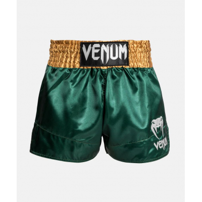 Venum Classic Muay Thai Short Gold-Green