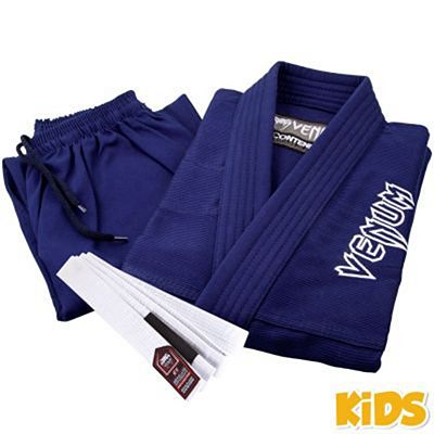 Venum Contender Kids BJJ Gi Navy Blue