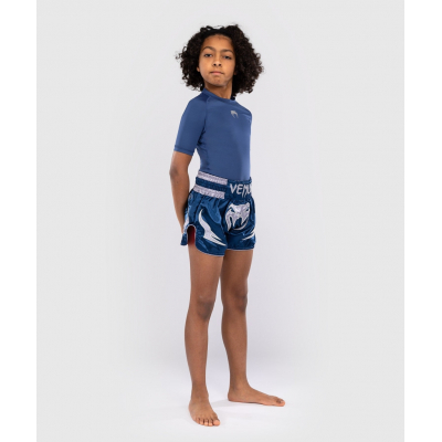 Venum Inferno Kids Muay Thai Shorts Azul