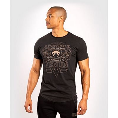 Venum LIONS 21 T-shirts Svart