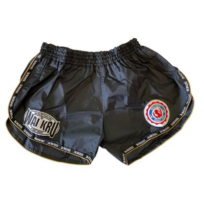 Wai Kru Muay Thai Running Shorts HB-30 Negro