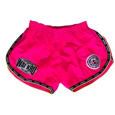 Wai Kru Muay Thai Running Shorts HB-50 Rosa